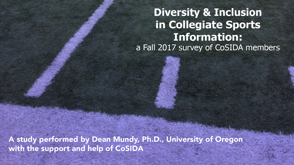 Survey Results: Diversity & Inclusion in Collegiate Sports Information